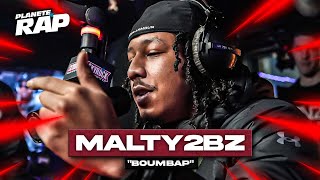 EXCLU Malty2Bz  BoumBap PlanèteRap [upl. by Merrili]