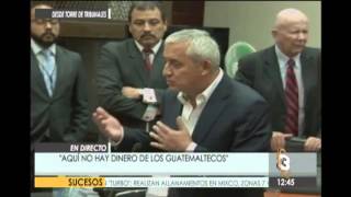 Otto Pérez Molina habla en audiencia [upl. by Tima342]