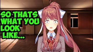 I reveal my identity to Monika [upl. by Yelyac]