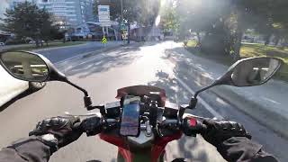 POV İstanbul  Sym Jet X 125  DJI osmo 3  14 2K motorcycle actioncamera motovlog [upl. by Urbana]