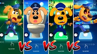 Sheriff Labrador 🆚 Sheriff Labrador Exe Who is Best  Tiles Hop EDM Rush [upl. by Nagrom277]