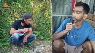 Sing a song cover karaoke song bergadang hj roma irama lucu [upl. by Gilbye851]