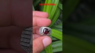 Natural Red Almandine Garnet Sri Lanka 369 crt MRI LAB gemstone garnet [upl. by Constantino]