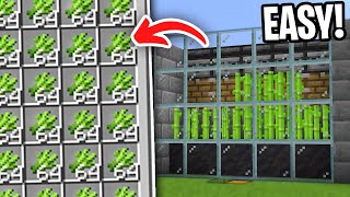 Sugarcane Farm Minecraft 121 JAVA amp BEDROCK [upl. by Markiv270]