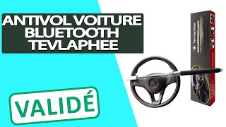 Avis Antivol Voiture Tevlaphee Déverrouillage par clé [upl. by Sharai]