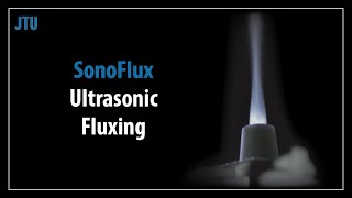 JTU  Sonotek Sonoflux Ultrasonic Fluxing [upl. by Hsur579]