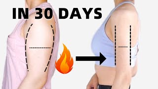 Slim Arms in 30 DAYs  8 Min Beginner Friendly Standing Workout  No Equipment [upl. by Letsirk]