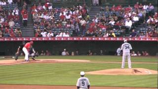 Felix Hernandez pitching against the Anaheim Angels September 11 2010 [upl. by Okram]