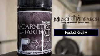 LCarnitine LTartrate supplement review video by Muscle Research [upl. by Otreblig]