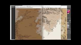 Fantasy Mapmaking Tutorial 1 of 5 [upl. by Suelo]