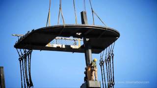 HMS Victory Fore Top amp cross trees removal [upl. by Nett622]