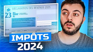 Comment faire sa première déclaration des impôts  2024 [upl. by Pearse]