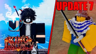 UPDATE 7 DO KING LEGACY TA MUITO BOM Novo king legacy [upl. by Asirret319]