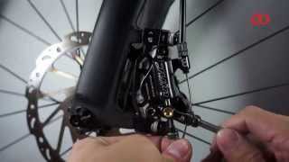 Juin Tech R1 cable actuated hydraulic disc brake installation  wwwedgesportsukcom [upl. by Benedicto448]