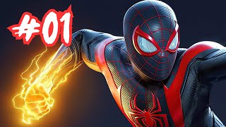 SPIDERMAN MILES MORALES PC Walkthrough Gameplay Part 1 [upl. by Willamina]