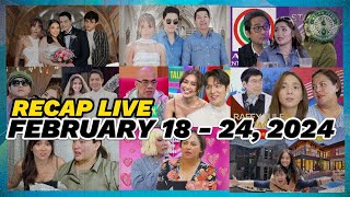 FEB 18  24 2024🔴RECAP LIVE🔴KATHNIEL BREAKUP 🔴KARLA ESTRADA ALDEN RICHARDS ANDREA BRILLANTES [upl. by Garzon965]