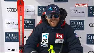 AUDI FIS Ski World Cup  Mens downhill  Aspen USA March 4 2023 weareskiing atomic Highlights [upl. by Buffo84]