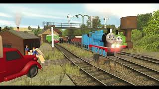 Edwards Crash  Short Trainz Video [upl. by Daeriam]