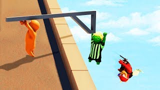 HOLD ON OR FALL FAST  Gang Beasts [upl. by Annoyed]