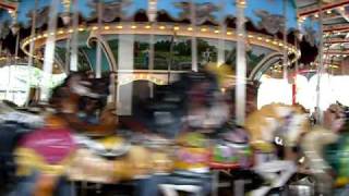 Hershey Park carousel without riders video [upl. by Luoar893]