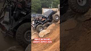 Dwight McTaggart cruises up the bountyhill at sheriffsjeepfest in jasperga ⛰️ jeep rockcrawler [upl. by Annaicul]