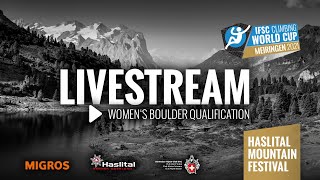 Boulder World Cup Meiringen 2021 Womens Qualification [upl. by Carrington]