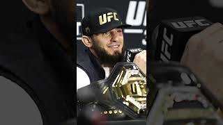 Islam Makhachev on defeating Dustin Poirier at UFC 302 shorts [upl. by Malinowski]