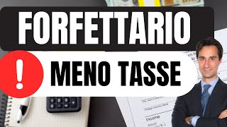 🚨 CONCORDATO PREVENTIVO SE SEI IN REGIME FORFETTARIO PUOI RISPARMIARE TASSE 💰💰 [upl. by Esma]