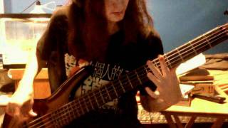 Zan Sayonara Zetsubou Sensei OP  Ringo Mogire Beam Bass Cover [upl. by Aitnecserc852]