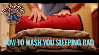 HOW TO WASH YOUR SLEEPING BAG [upl. by Marcoux]