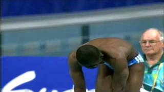 Eric Moussambani OLYMPIC 2000 SYDNEY SWIMMING HIGH QUALITY [upl. by Alcinia199]