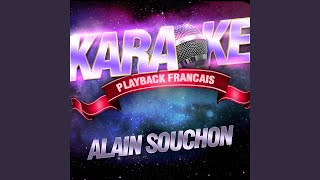 Ultra Moderne Solitude — Karaoké Playback Instrumental — Rendu Célèbre Par Alain Souchon [upl. by Remle]