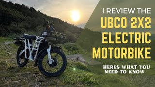 Honest REVIEW of the UBCO 2x2 Electric Motorbike [upl. by Yla830]