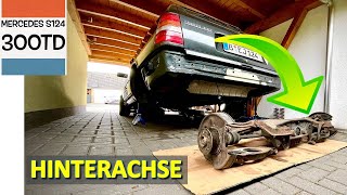 Ein super schneller Ausbau der Hinterachse Mercedes W124 [upl. by Anaic]