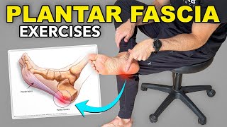 3 Plantar Fascia Rehab Exercises [upl. by Zoe]