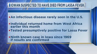 IA resident Dies Of Lassa Fever [upl. by Mcmahon]