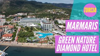 Green Nature Diamond Hotel DRONE  Marmaris  Turcja  Mixtravelpl [upl. by Nottnerb]