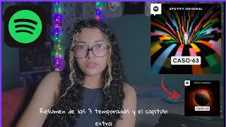 Resumen de las 3 temporadas y el capítulo extra de Caso 63 ⌛️✨️🎧 [upl. by Catlee]