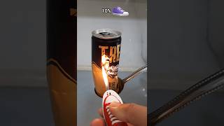 🥤Epic Lighter vs Energy Drink Can 🔥 Will It Burst or Stay Strong [upl. by Nrehtac]