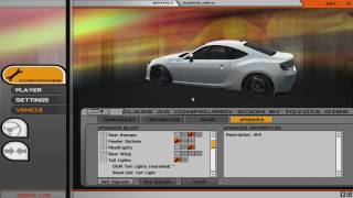 rFactor  Toyota GT86 Drift Build Street Driven Mod [upl. by Tammany868]