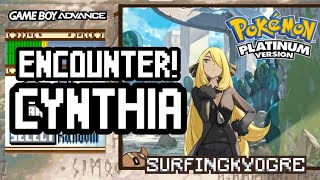 Encounter Champion Cynthia FE8 GBA Soundfont  Pokémon Diamond amp Pearl Remix [upl. by Naleek]