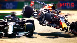 The Most Cinematic Moments in F1 Drive To Survive S4  Netflix [upl. by Jair57]