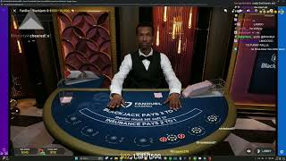 Blackjack Dealer ROASTS Streamer Viral Clip  Full Video [upl. by Ttirrem436]