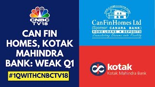 Can Fin Homes amp Kotak Mahindra Bank Report Disappointing Q1FY25 Earnings  CNBC TV18 [upl. by Rech]