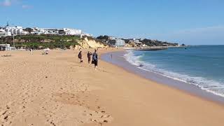 Albufeira Old Town and Peneco Beach [upl. by Denver]