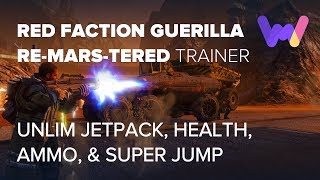 Red Faction Guerrilla ReMarsTered Cheats and Trainer [upl. by Adnam]