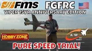 FMS 15YR ANNIVERSARY EDITION 70MM VIPER PURE SPEED TRIAL by FGFRC [upl. by Eva]