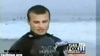 Surfer Interview Fail [upl. by Kirstin]