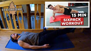 I Follow Along Fraser Wilsons 15 Minute 6 Pack Abs  Workout Wednesday 04 [upl. by Erapsag]