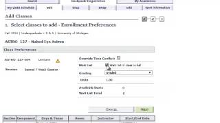 How to Get on the Waitlist for a Class [upl. by Schultz337]